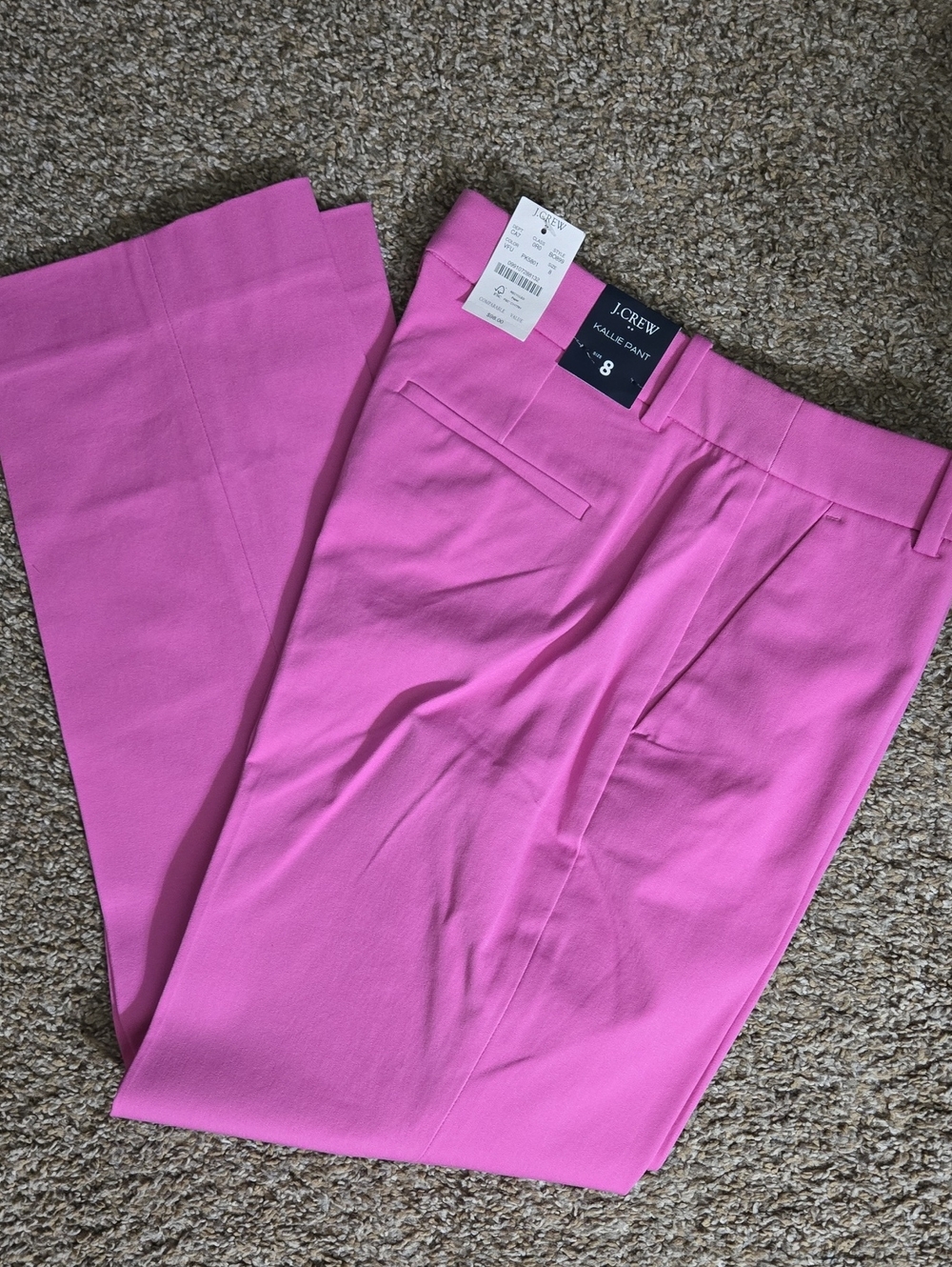 J. Crew Kallie Pant Pink Dress Pants